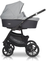 Коляска 2 в 1 Riko Basic Bella 01 серый