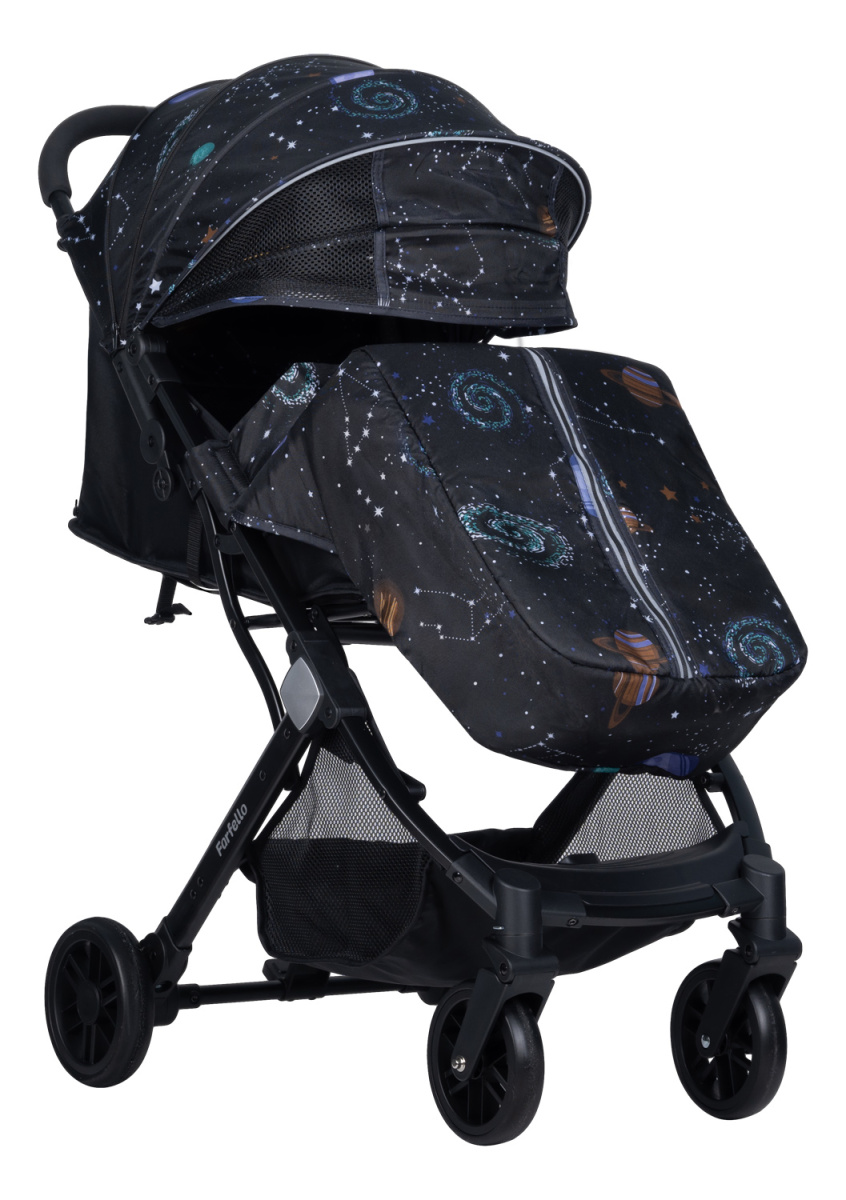 Коляска детская прогулочная Farfello Comfy Go (Space Космический CG-29)