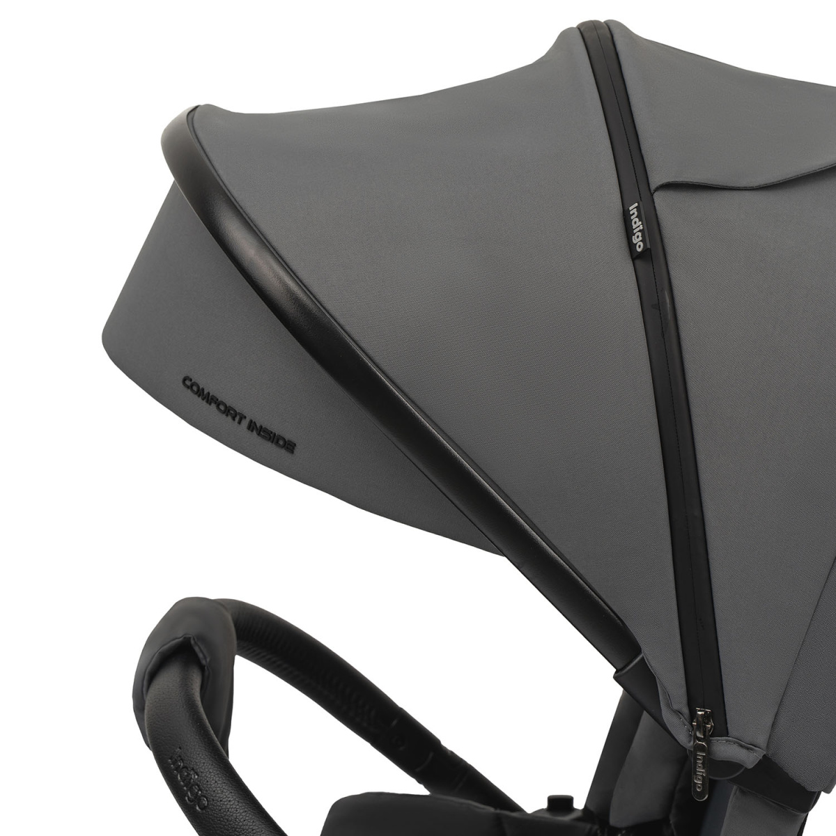 Коляска прогулочная Indigo SOLAR серый