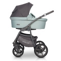 Коляска 3 в 1 Riko Basic Bella Pastel 02 ментоловый