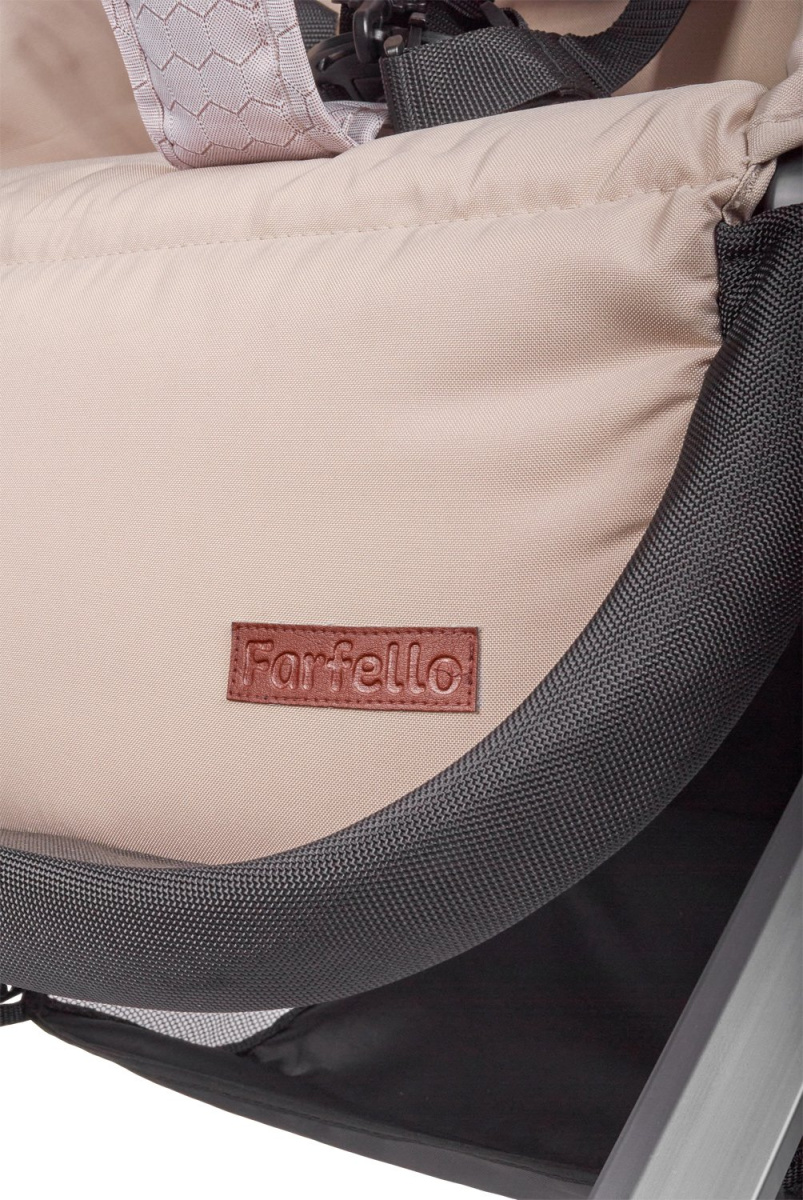 Коляска модульная 2 в 1 Farfello Zuma Duo Comfort (ZDC-13 Бежевый)