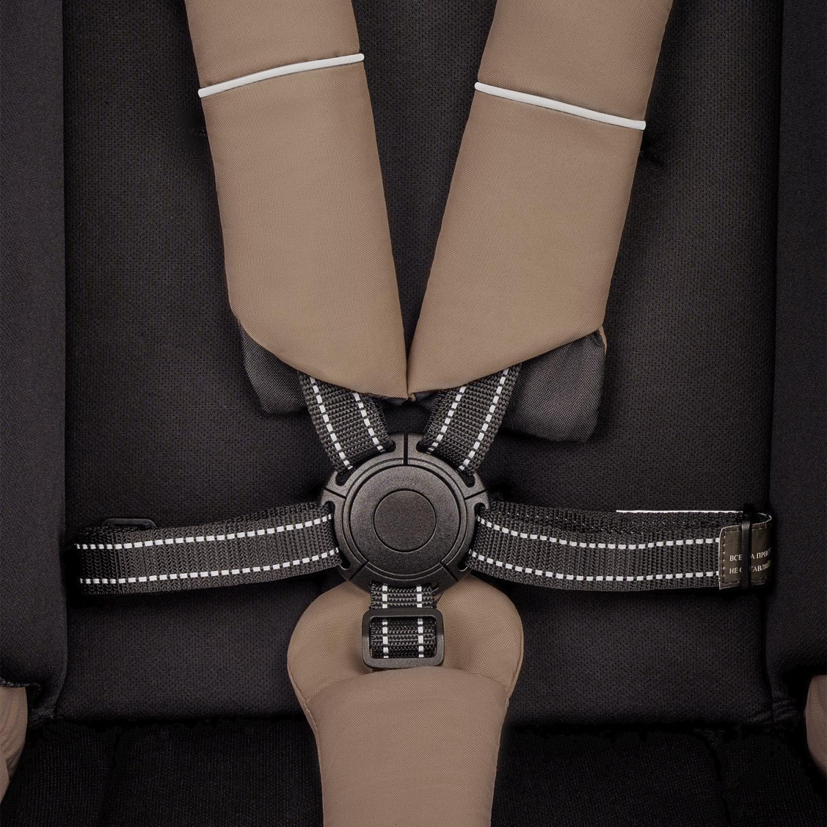 Коляска 2 в 1 Indigo SOLAR темно-бежевый