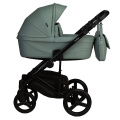 Коляска 2 в 1 Indigo Lamar - La 05 (шалфей кожа)