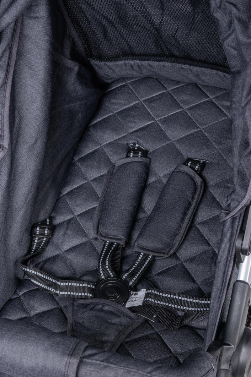 Коляска детская прогулочная Farfello COSTA Jenny + (Steel Grey/ Темно-серый)