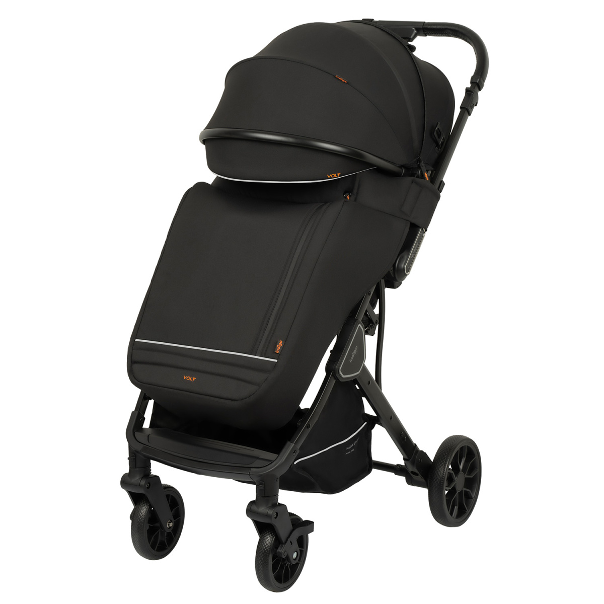 Коляска прогулочная Indigo VOLT черный