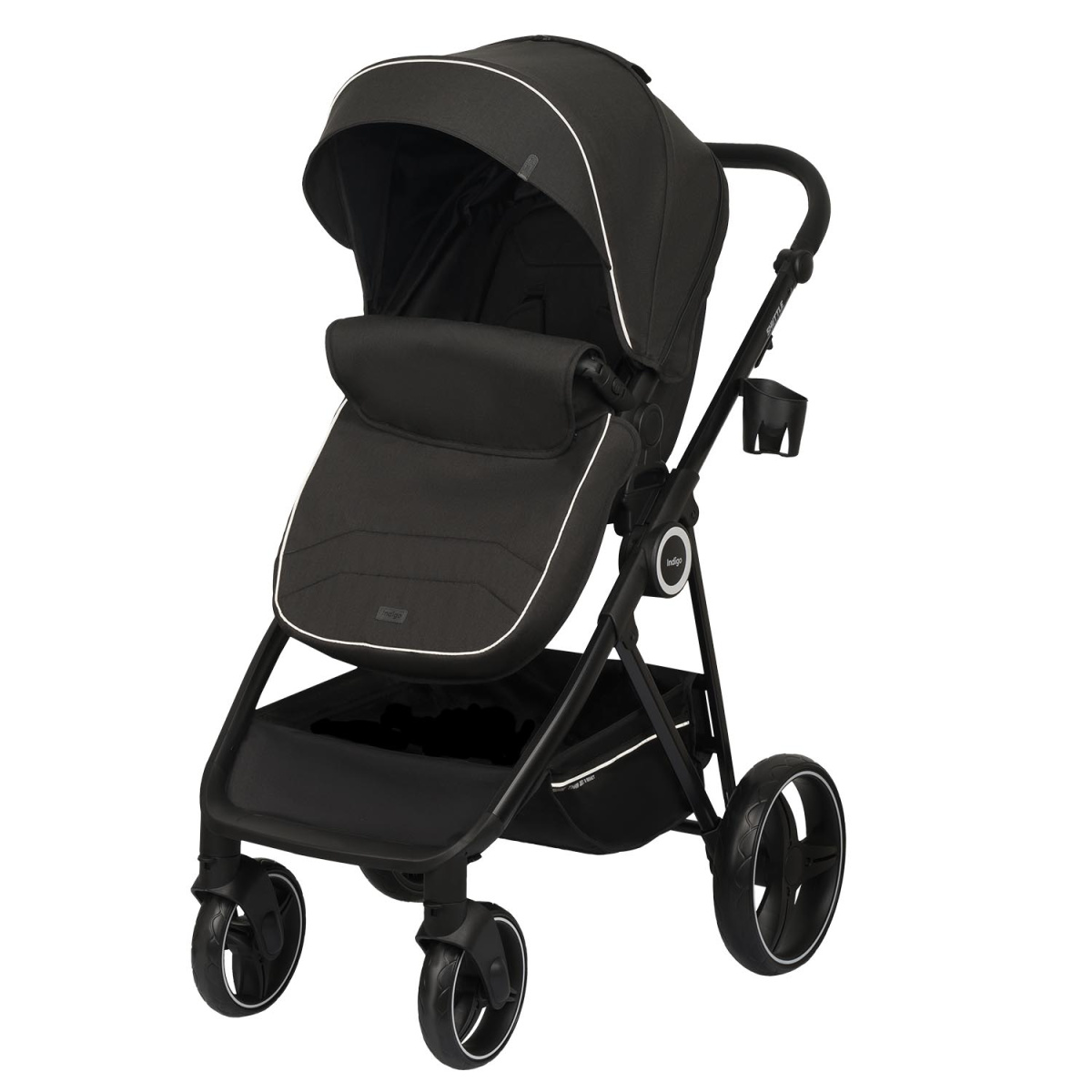 Коляска-трансформер Indigo SHUTTLE черный