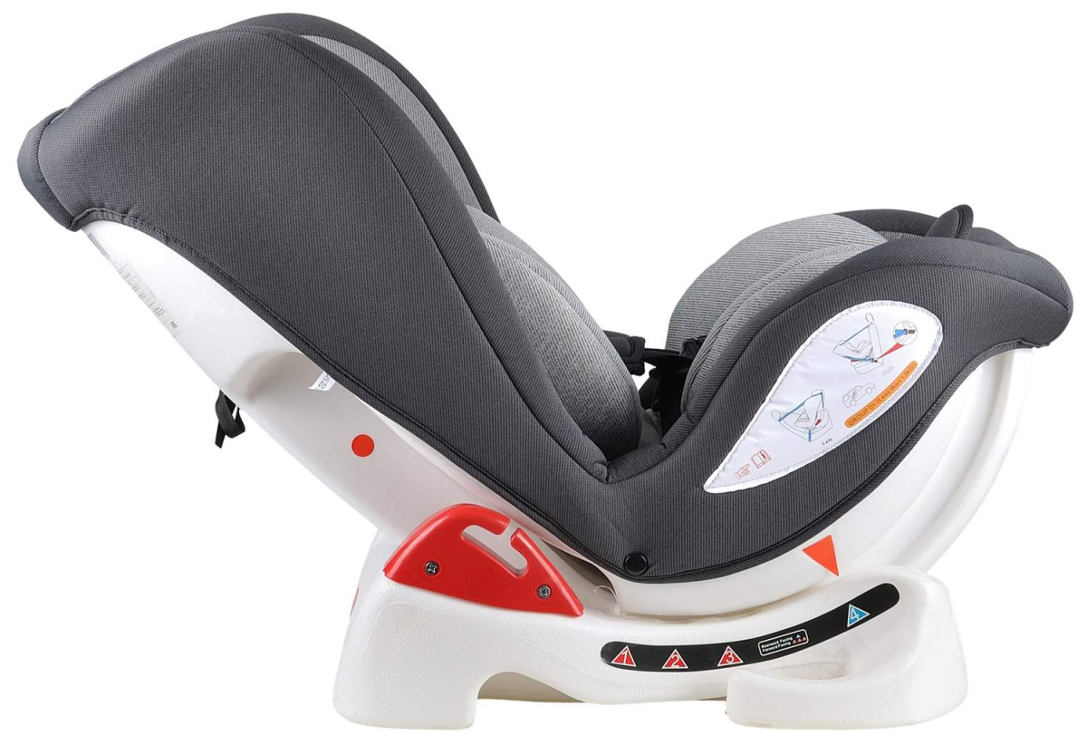 Автокресло детское Farfello CS-001 Серый/Тёмно-серый Dark gray/gray YB101Adgg