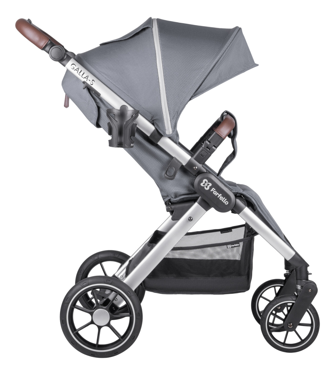 Коляска детская прогулочная Farfello Galla-S (Greige/Серый)