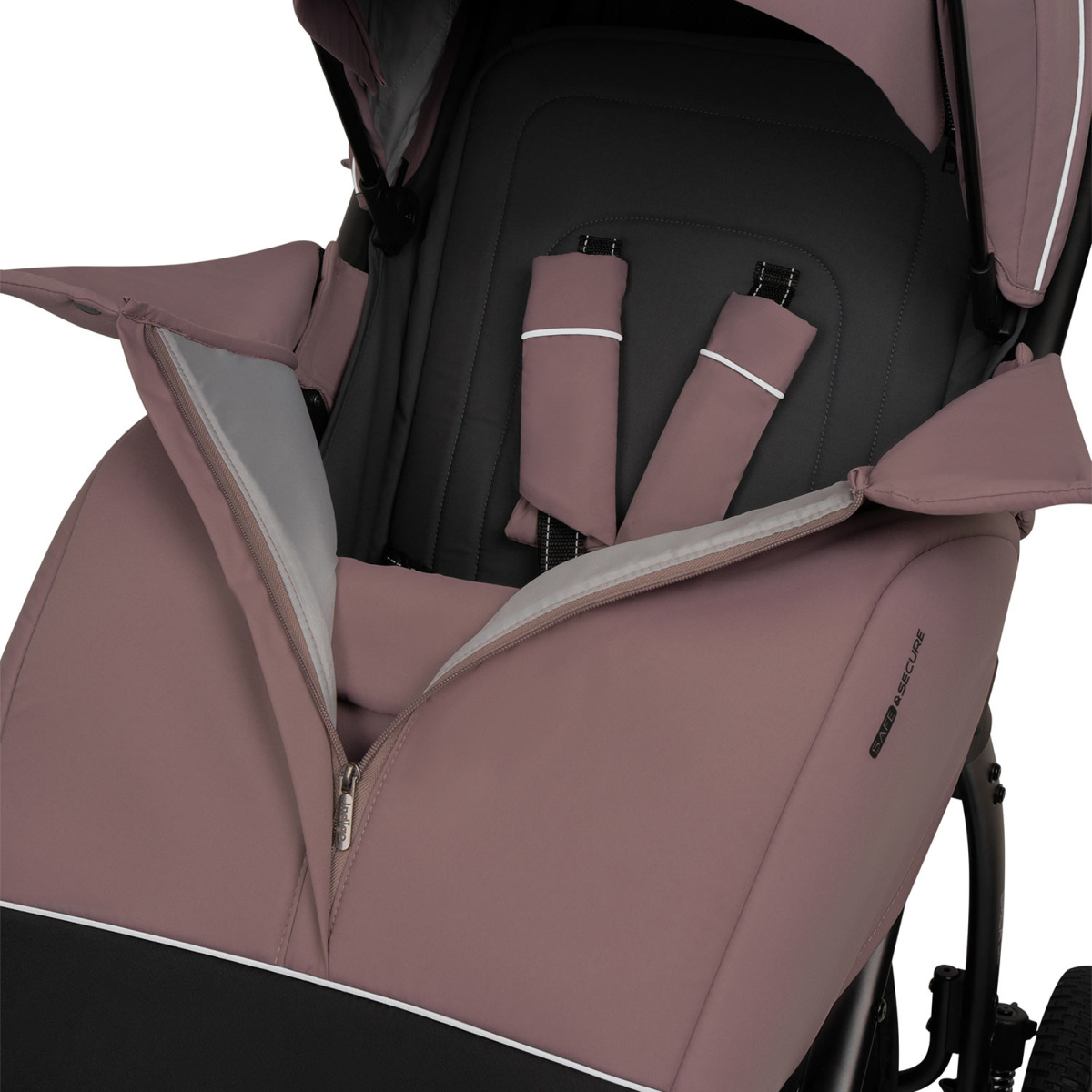 Коляска прогулочная Indigo EPICA SL, розовый