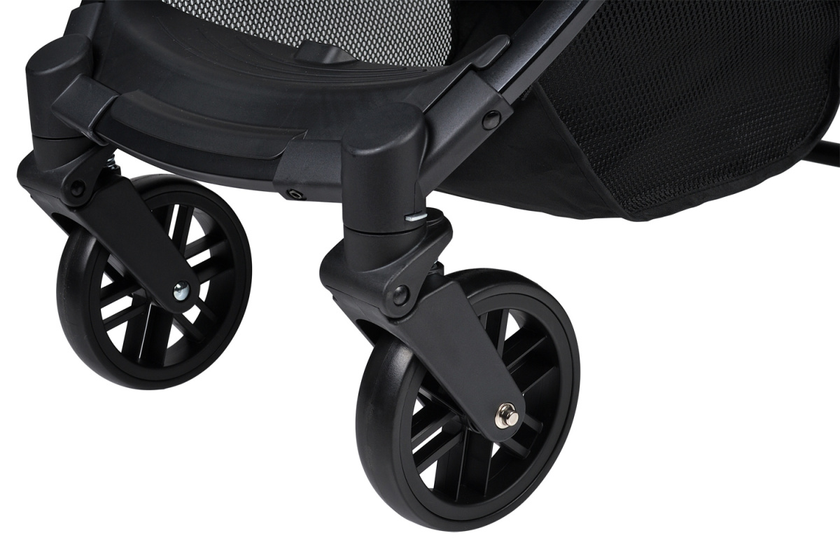 Коляска детская прогулочная Farfello Comfy Go (Aqua/темно-бирюзовый (чёрная)CG-19)