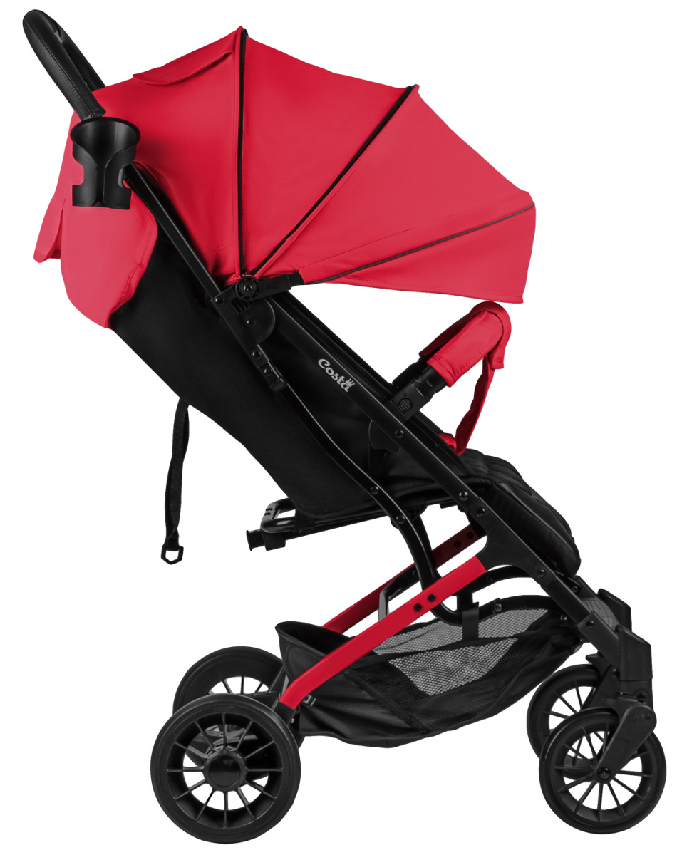 Коляска детская прогулочная Farfello Costa Tracy (Scarlet red/красный)