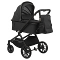 Коляска 2 в 1 Indigo SOLAR черный
