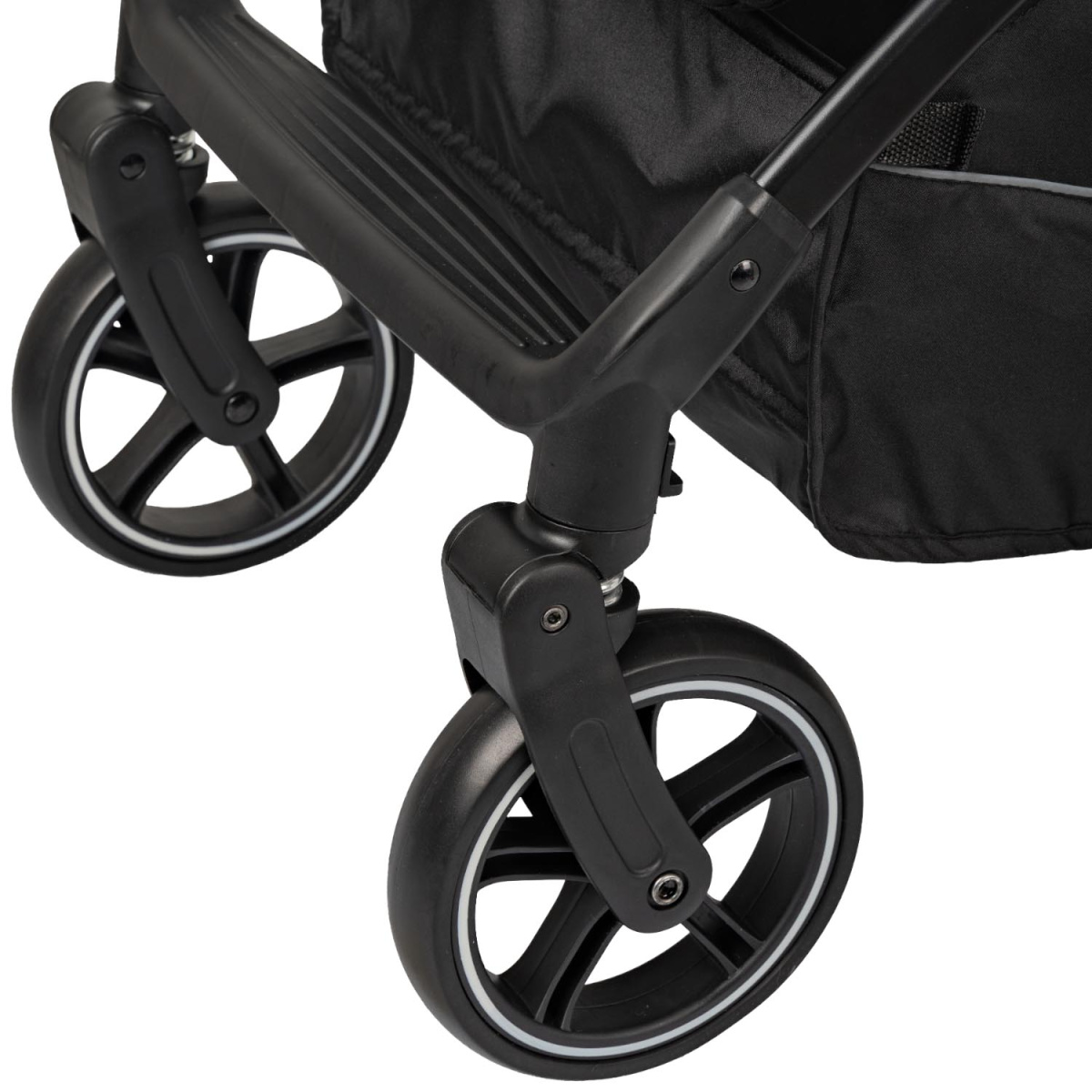 Коляска прогулочная Indigo FROST черный