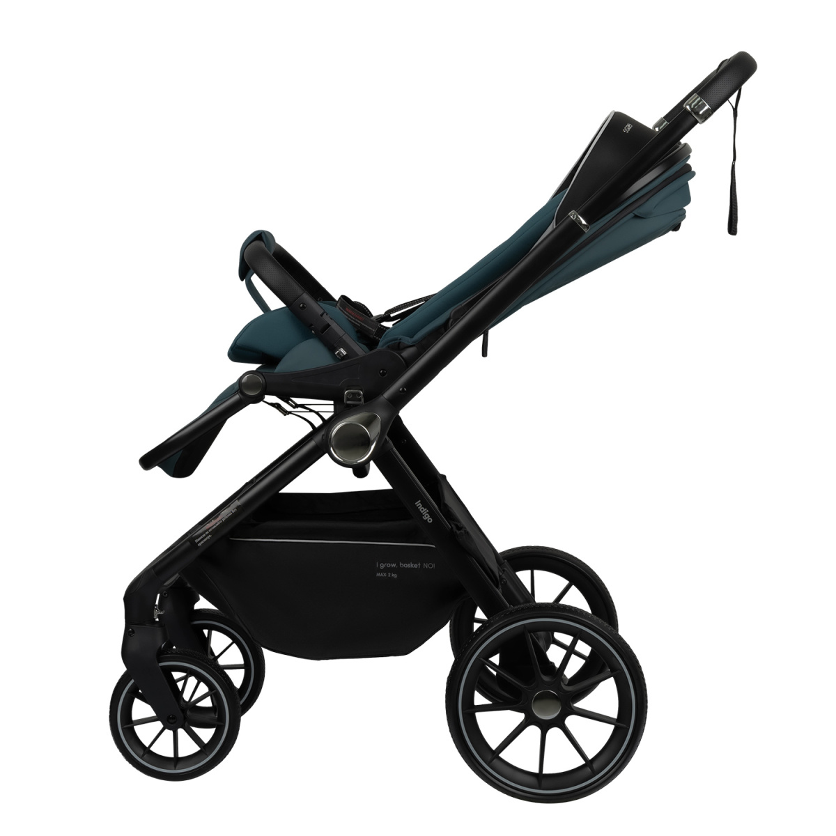 Коляска прогулочная Indigo GLOSS зелёный