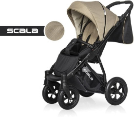 Прогулочная коляска Riko Basic Scala 02, цвет: бежевый