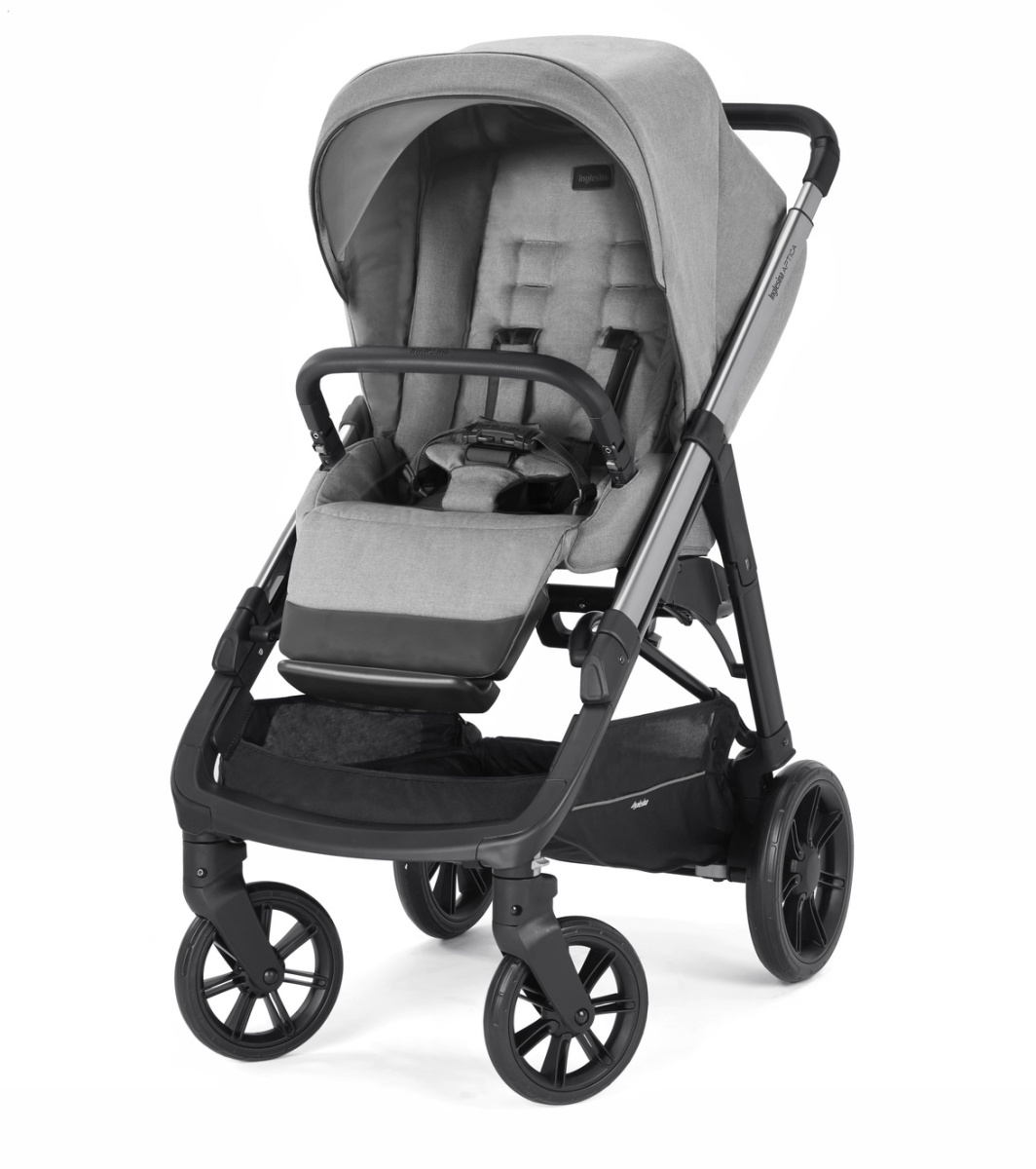 Коляска 2 в 1 Inglesina Aptica с подставкой под люльку Stand Up, Silk Grey