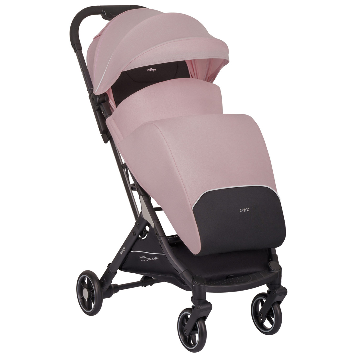 Коляска прогулочная Indigo ONYX розовый