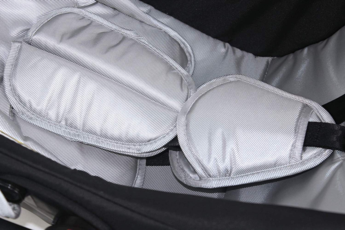 Коляска детская прогулочная Farfello Bino Angel Comfort (Silver/ серебристый)