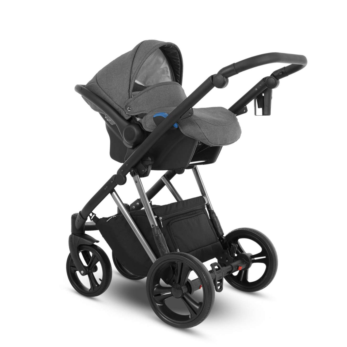 Коляска Camarelo Faro 3 в 1 серый меланж