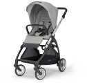 Коляска 2 в 1 Inglesina Electa с подставкой под люльку Stand Up,  Greenwich Silver