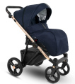 Коляска 2 в 1 Camarelo Belagio, BG-05 (Тёмно-синий Жаккард)