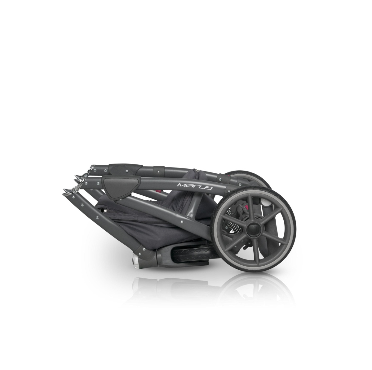 Коляска 3 в 1 Riko Marla 01 розовый