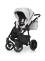 Коляска 2 в 1 Riko Villa 03 бело-черный