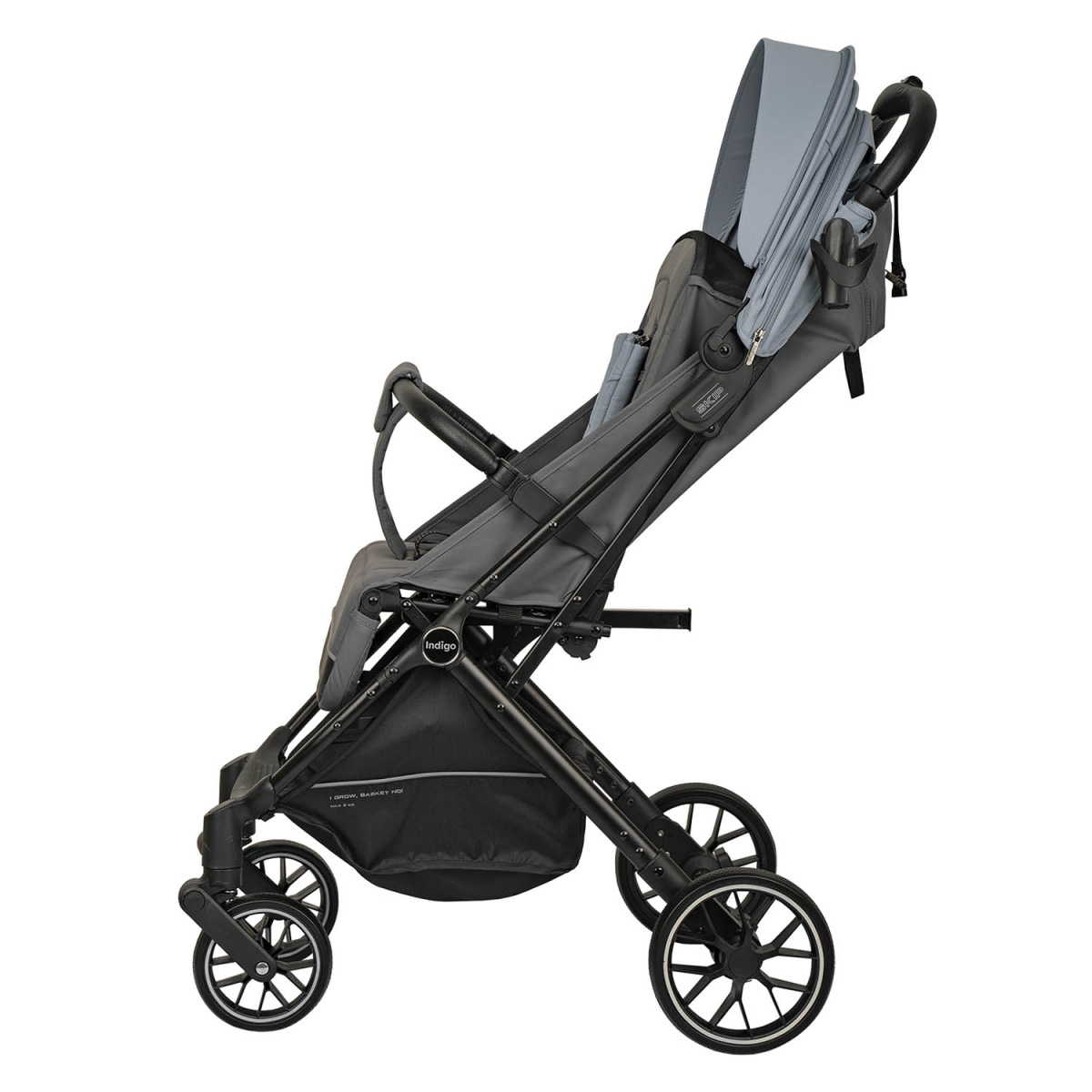 Коляска прогулочная Indigo SKIP голубой