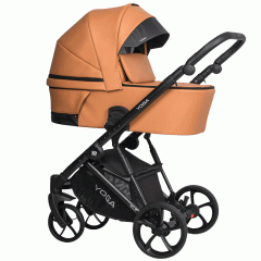 Коляска 2 в 1 Riko Basic Yoga Ecco 13 Caramel