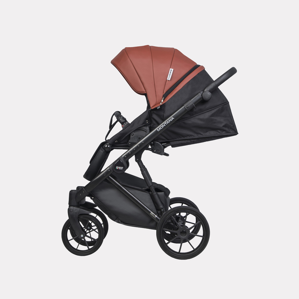 Коляска 3 в 1 Riko Basic Montana Ecco 17 MAROON