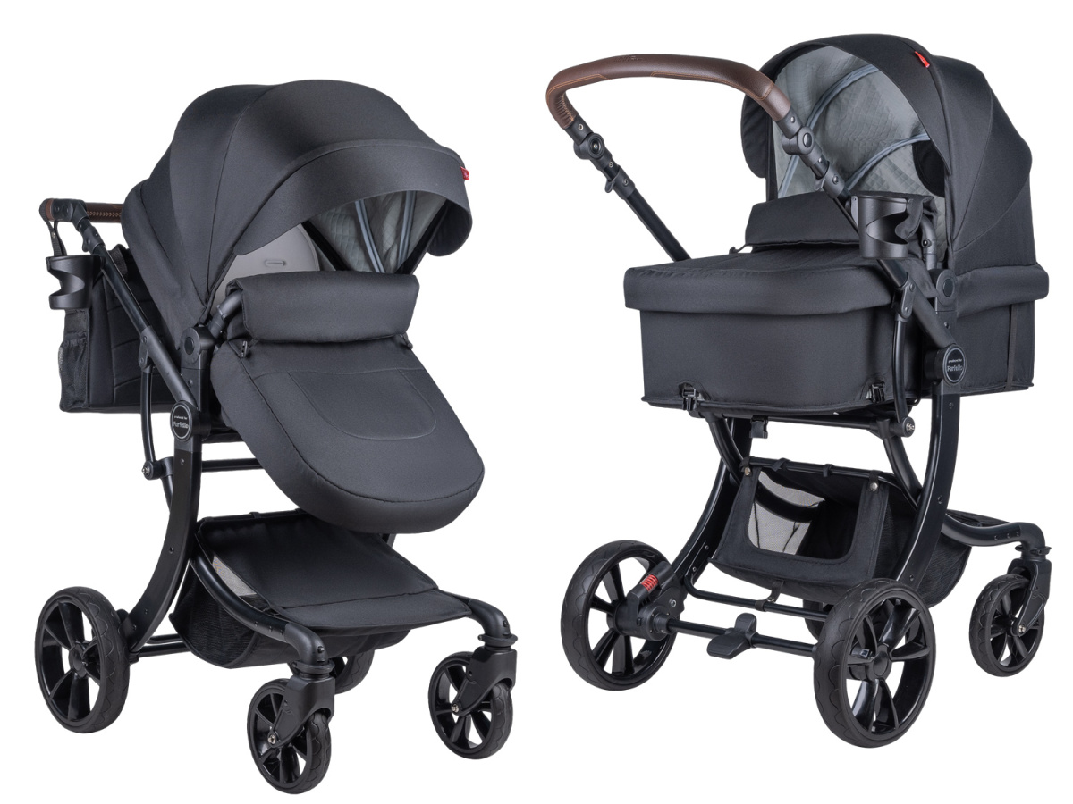 Коляска трансформер Farfello Aimile Original New Black  (Черный NDB-1)