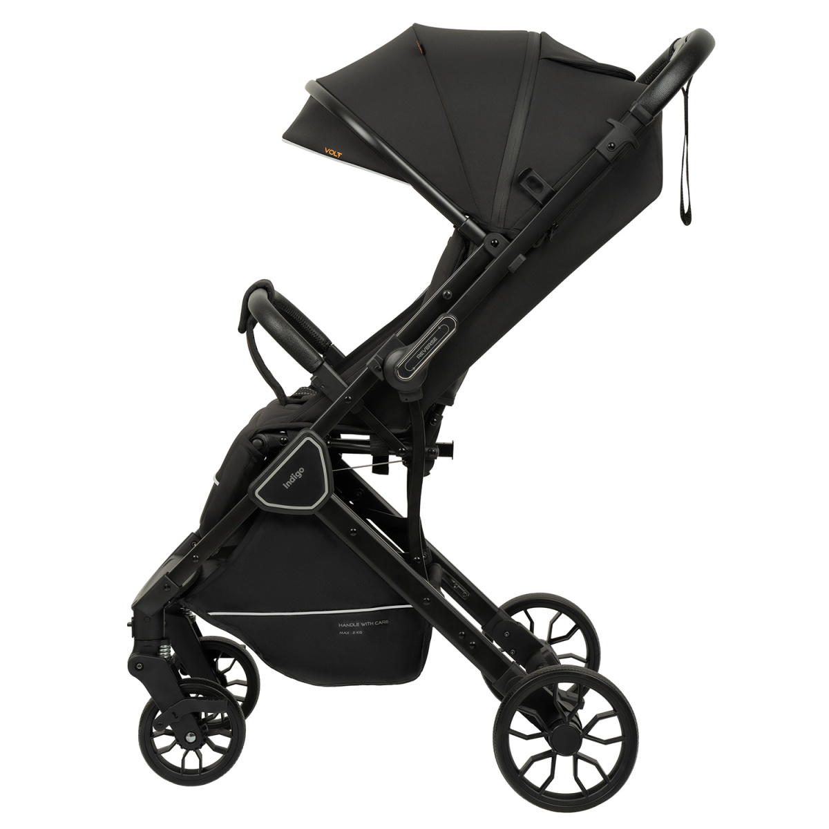 Коляска прогулочная Indigo VOLT черный