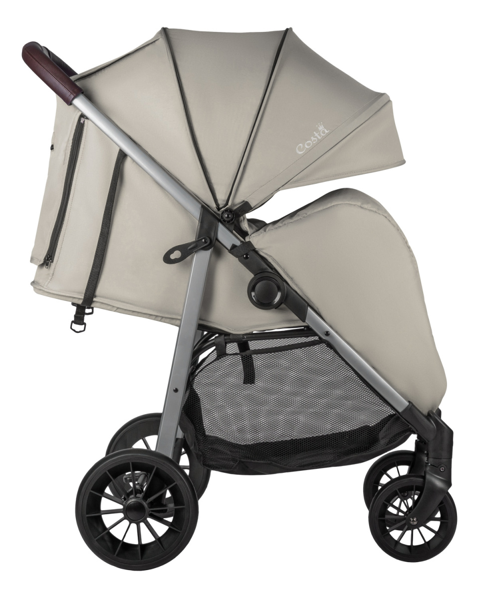 Коляска детская прогулочная Farfello COSTA Jenny + (Сливочная/Вuttercream)