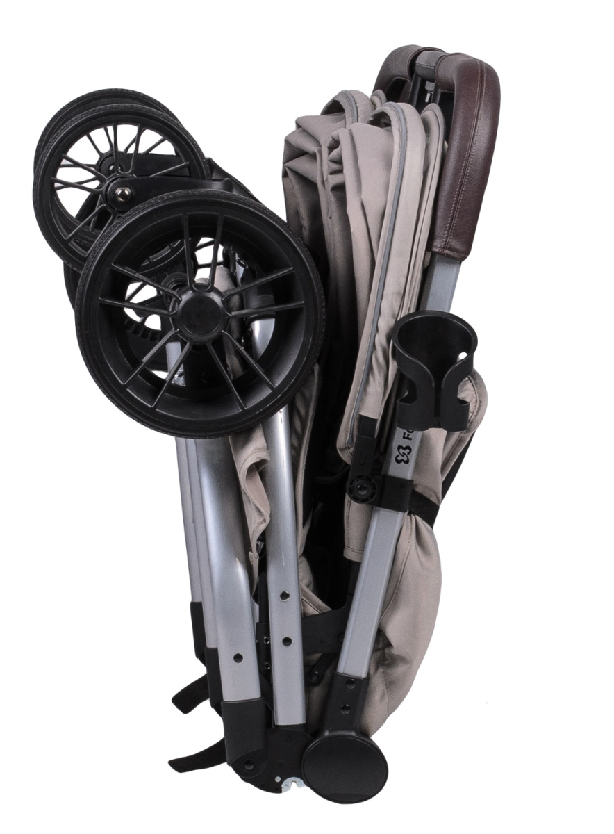 Коляска прогулочная Farfello Lane Max Comfort (Snow beige/Бежевый)