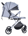 Коляска детская прогулочная Farfello COSTA Linda Silver (Grey/ серый L-1)