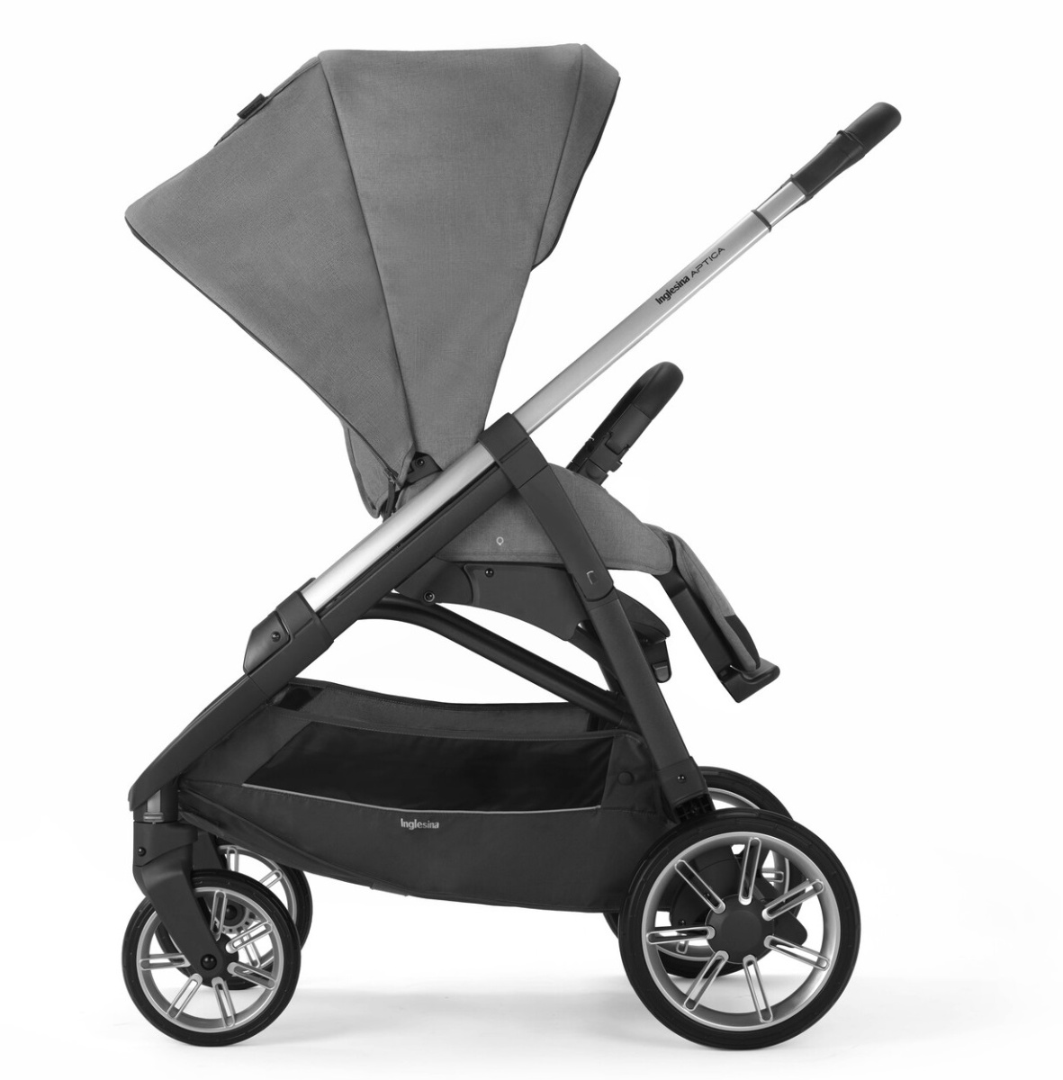 Коляска 2 в 1 Inglesina Aptica с подставкой под люльку Stand Up, Kensington Grey