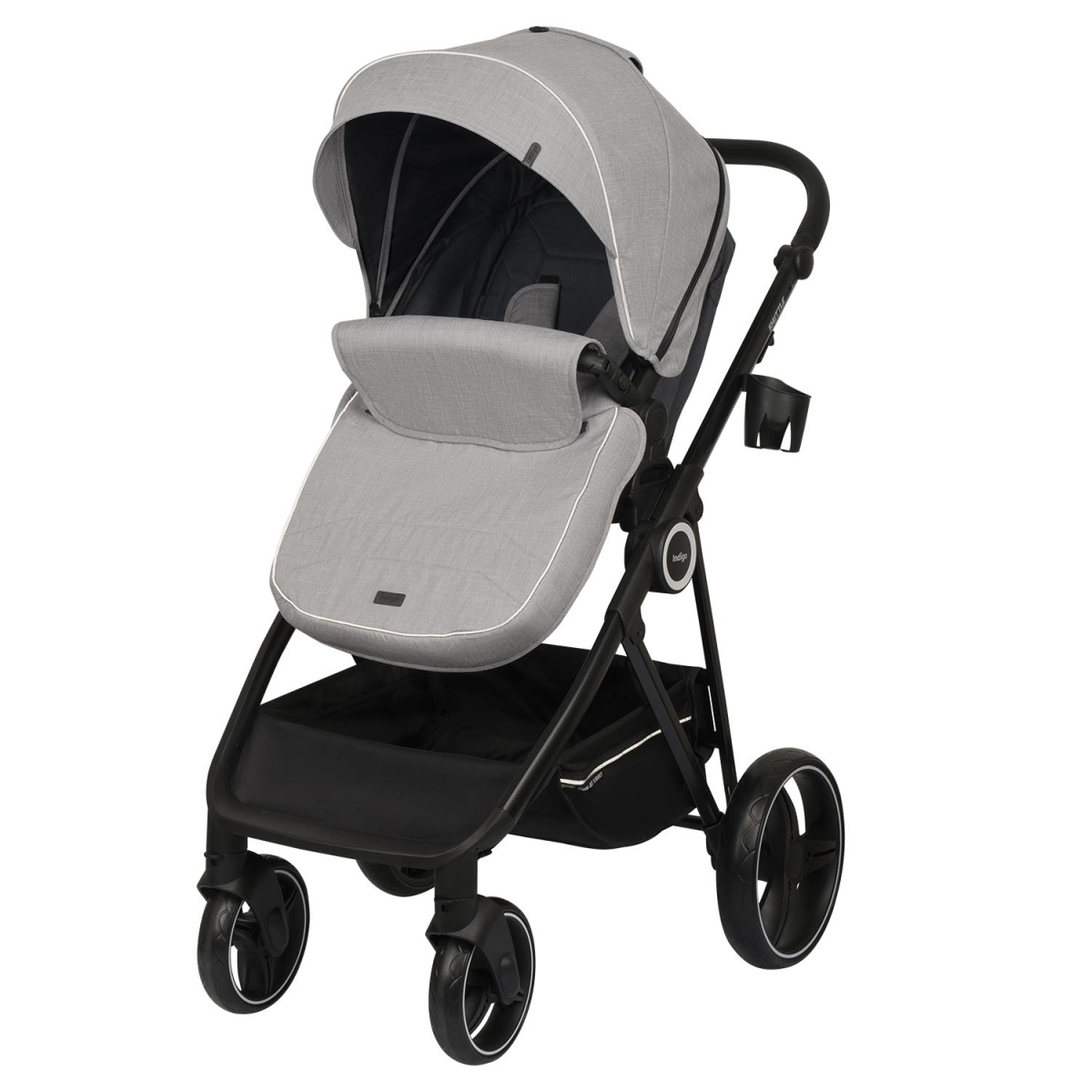 Коляска-трансформер Indigo SHUTTLE серый