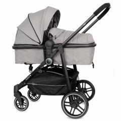 Коляска-трансформер 2 в 1 Rant Azure Trends RA147 alu. Mineral Silver. Цвет: Темно-серый