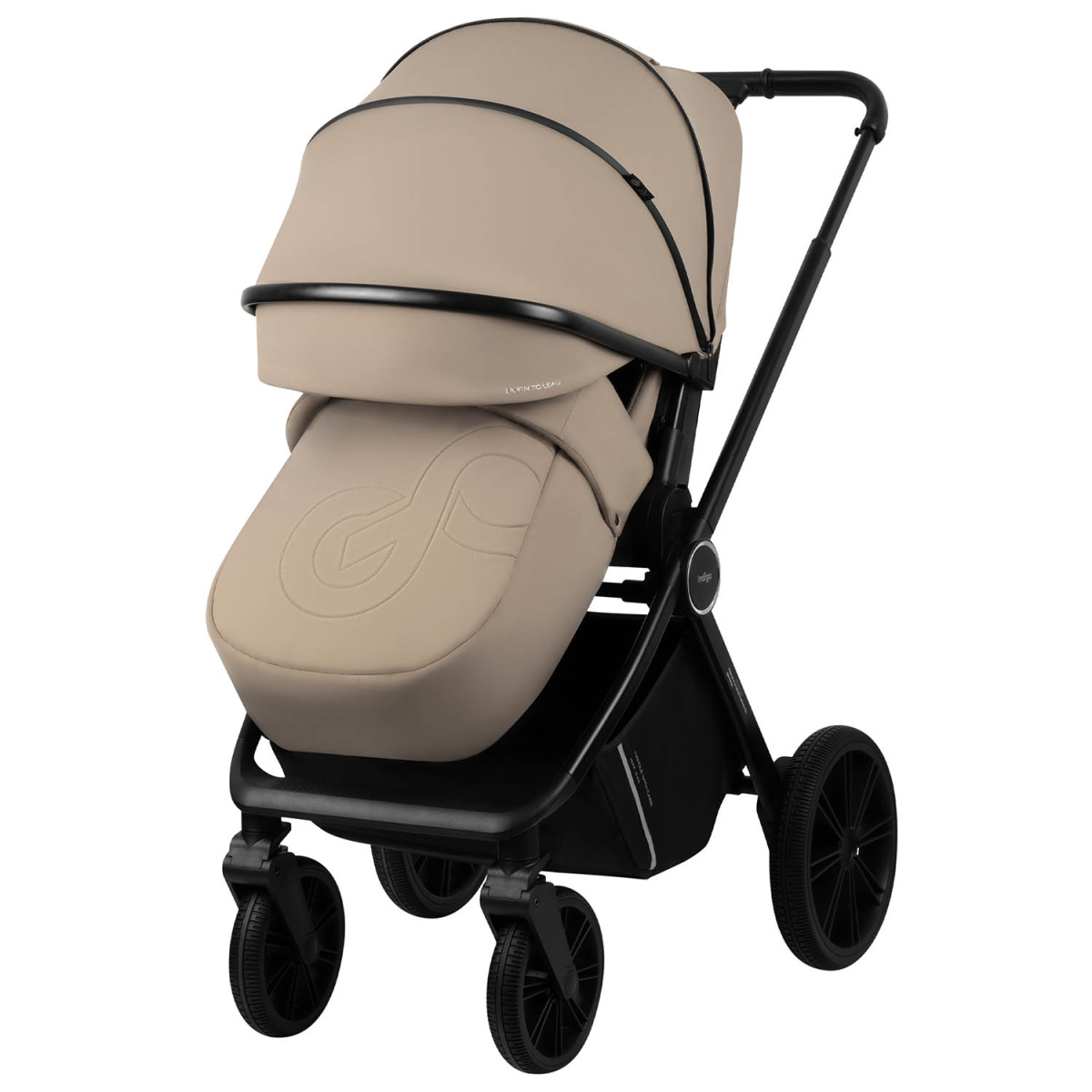 Коляска 2 в 1 Indigo STING бежевый