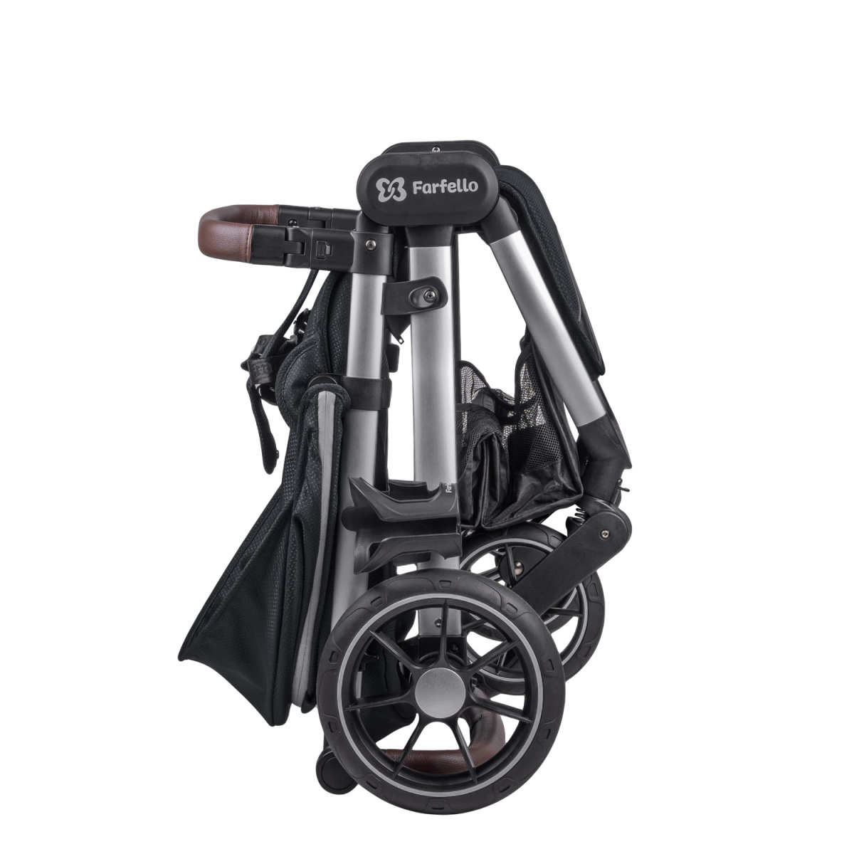 Коляска детская прогулочная Farfello Galla-S (Black/Черный)