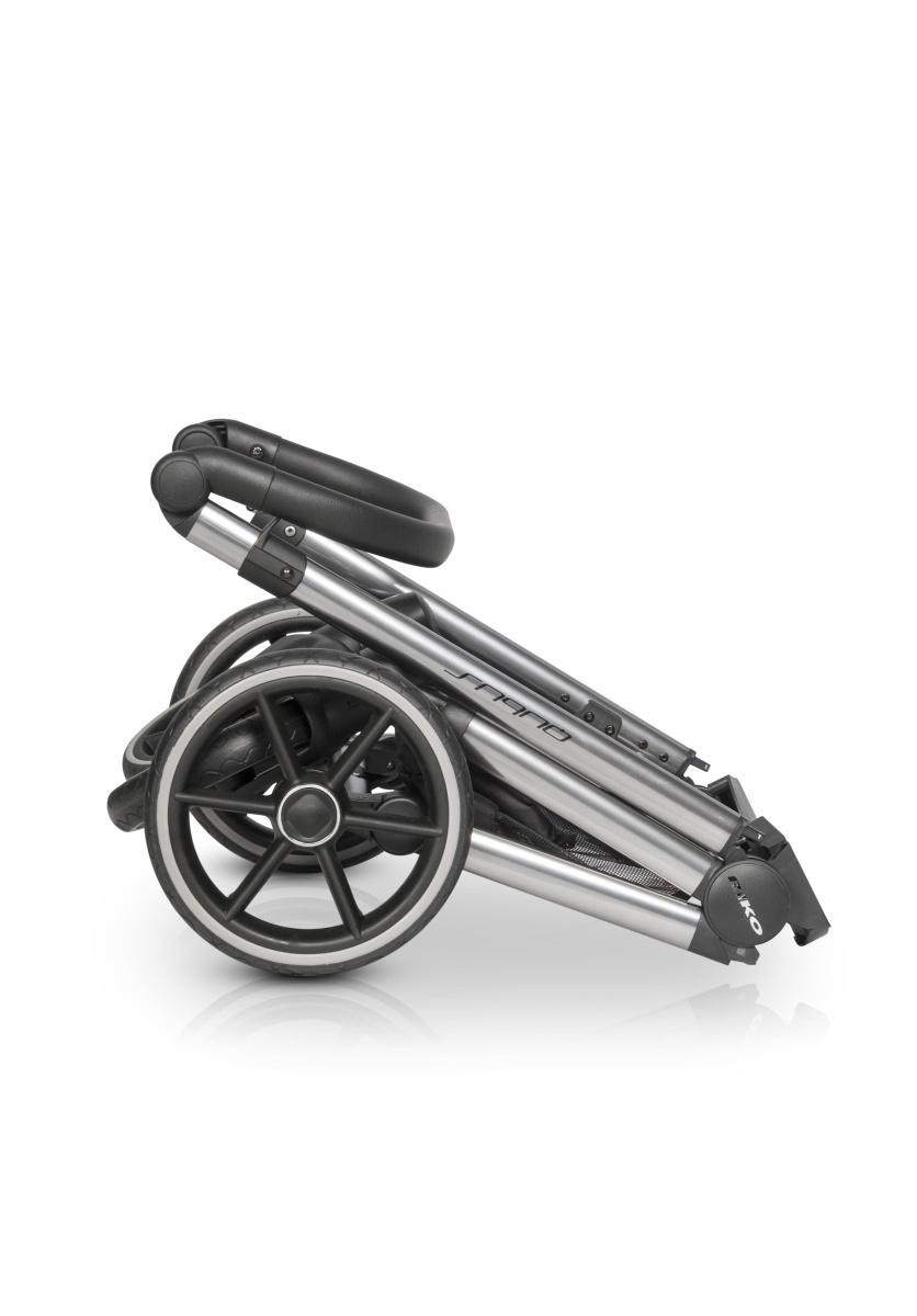 Коляска 2 в 1 Riko Qubus 01 серый