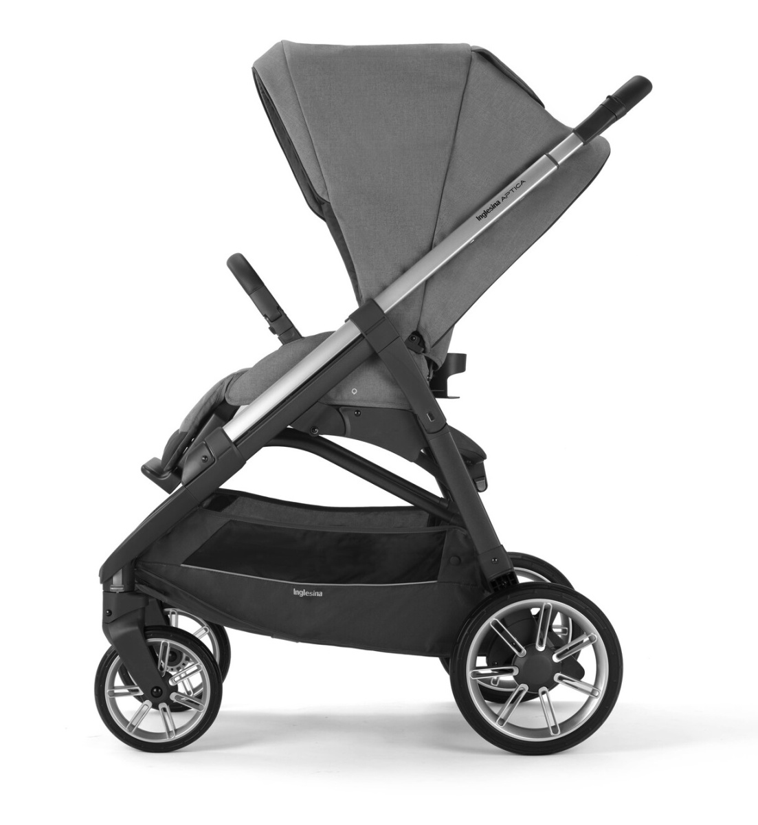 Коляска 2 в 1 Inglesina Aptica с подставкой под люльку Stand Up, Kensington Grey