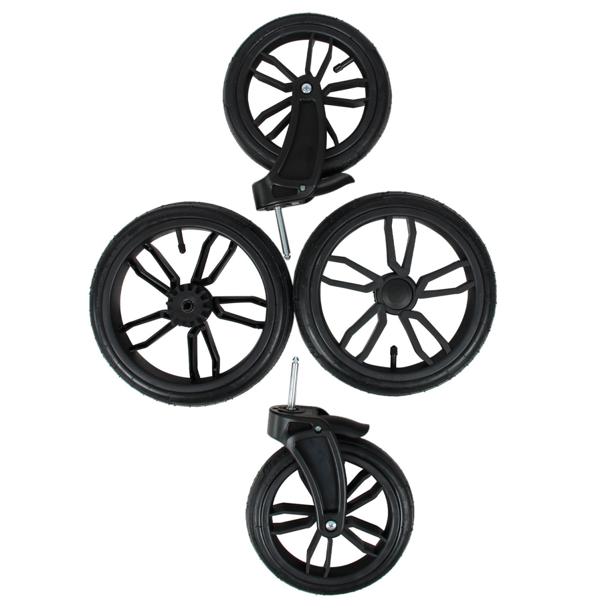 Коляска 2 в 1 Indigo MIO - Mi 01 (белая кожа+белый узор)