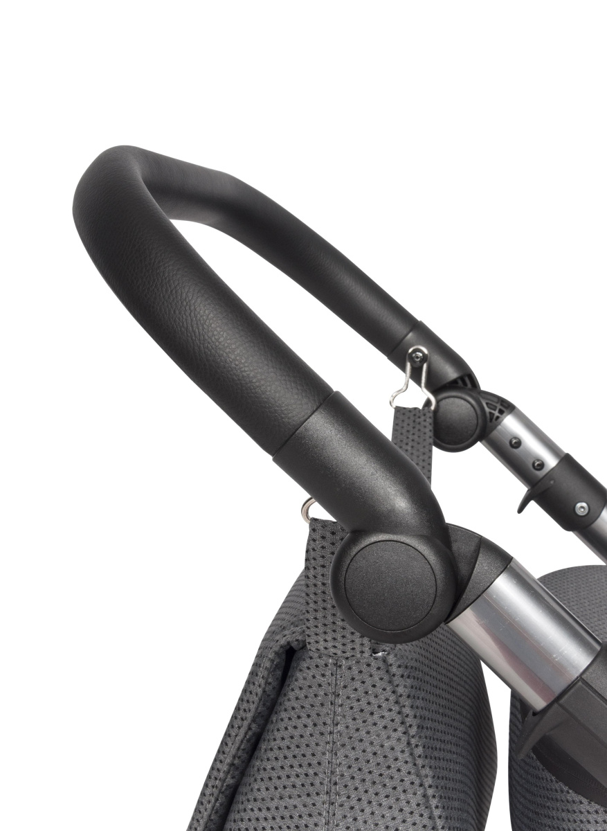 Коляска 2 в 1 Riko Qubus 01 серый