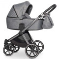 Коляска 2 в 1 Riko Qubus 01 серый
