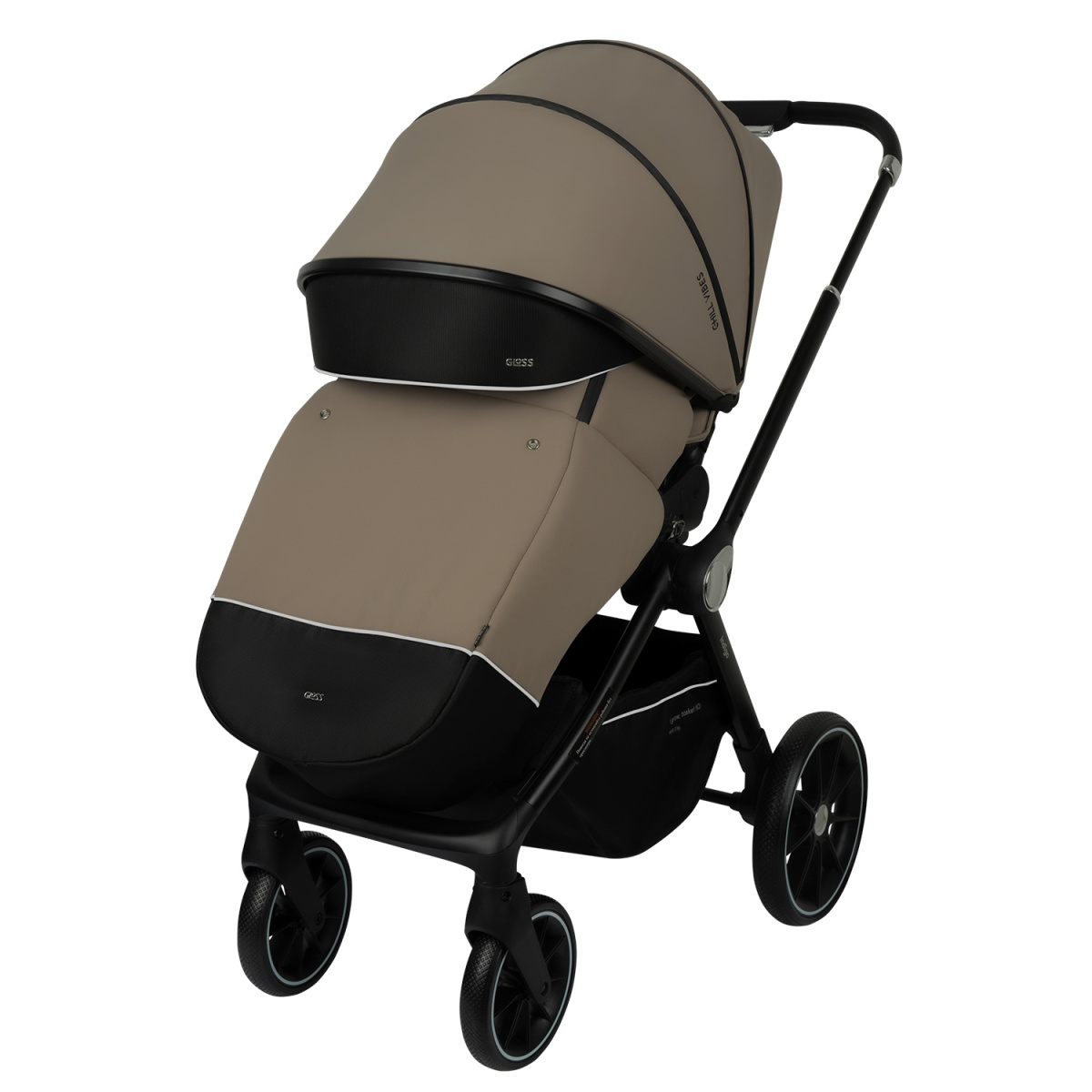 Коляска прогулочная Indigo GLOSS бежевый