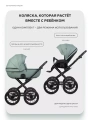 Коляска 2 в 1 Riko Basic Montana X Ecco Prestige 21 Green