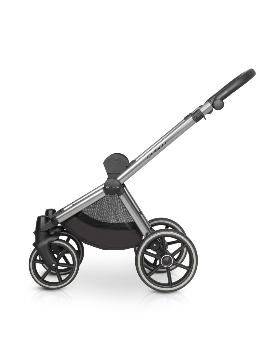 Коляска 2 в 1 Riko Qubus 01 серый
