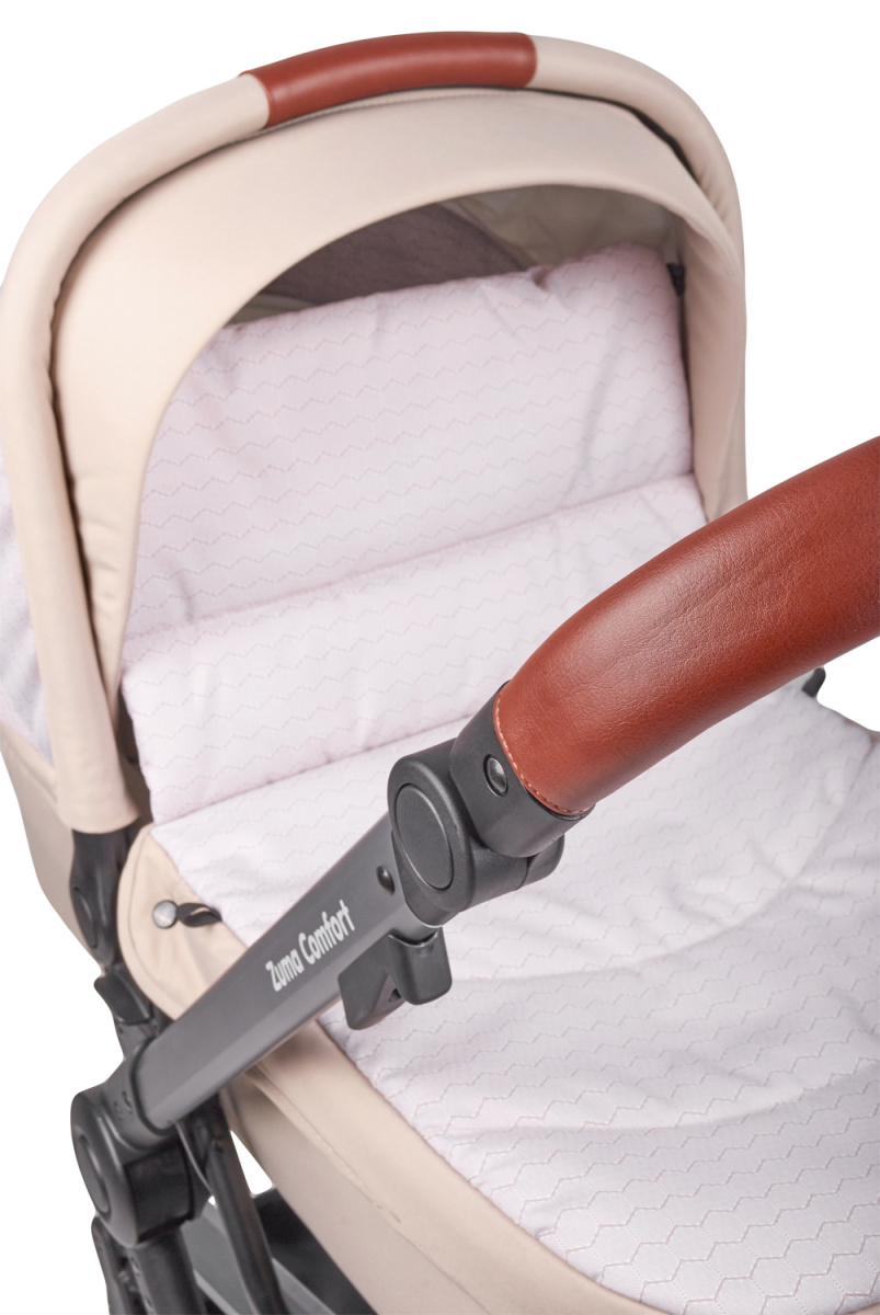 Коляска модульная 2 в 1 Farfello Zuma Duo Comfort (ZDC-13 Бежевый)