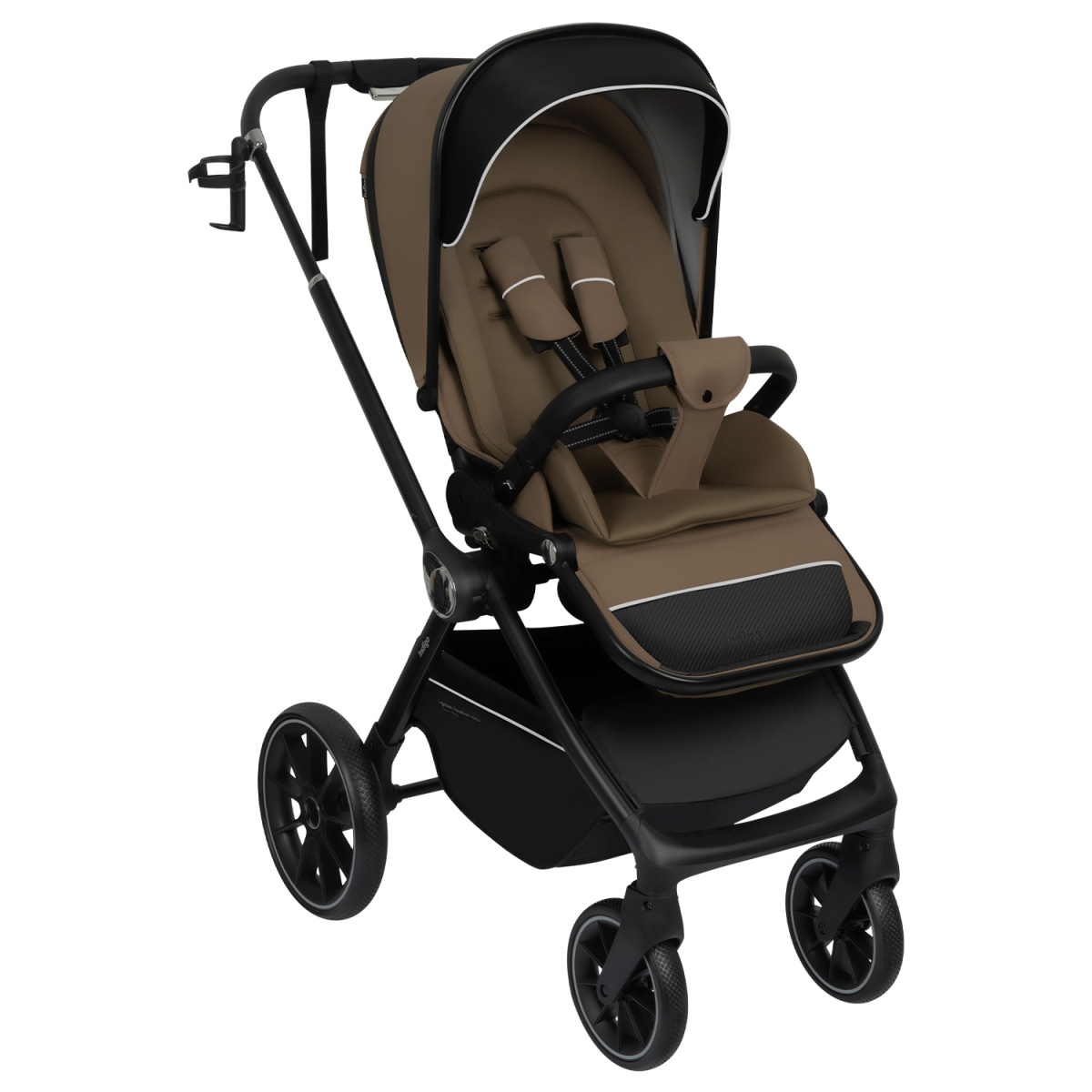 Коляска прогулочная Indigo GLOSS темно-бежевый